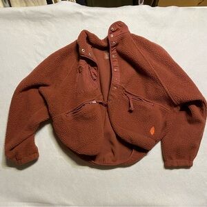 Free People Fp Movement Women's Hit The Slopes Fleece Jacket Small